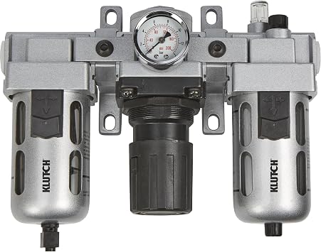 Klutch Air Filter-Regulator-Lubricator Combo, 1/2in., 106 CFM