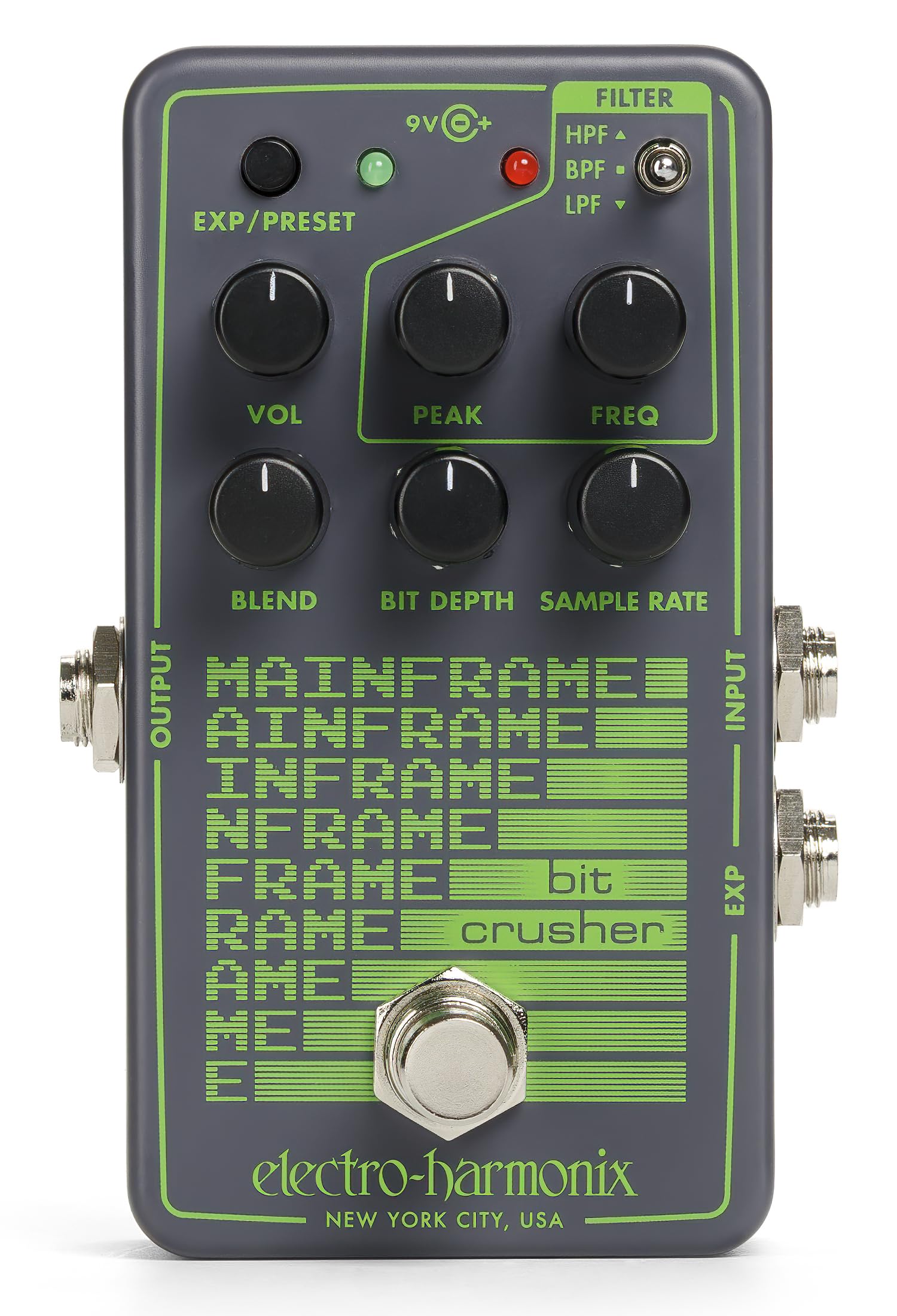 ギター Electro-Harmonix - Mainframe Bit Crusher Amazon.com: Electro-Harmonix Mainframe Bit Crusher Pedal | Buzz