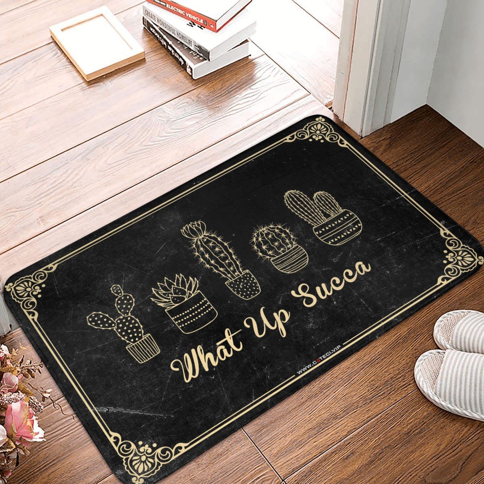 What Up Succa Rug Fall tapis extérieur terrasse paillasson entrée et chambre 65x90