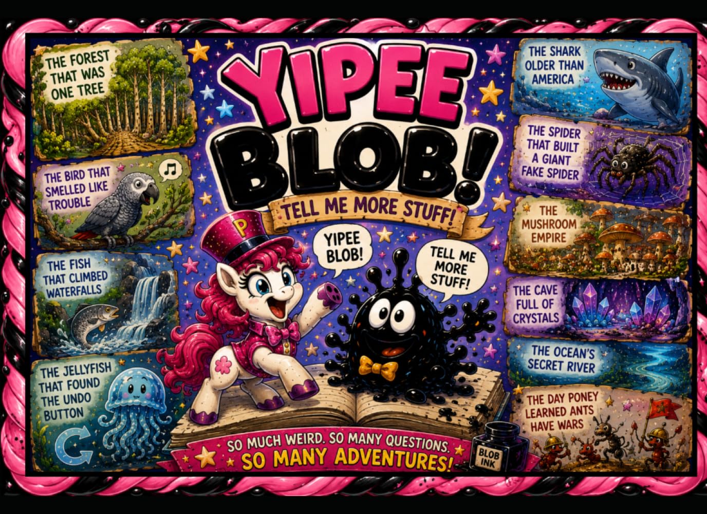 YIPEE Blob!: Tell Me More Stuff!
