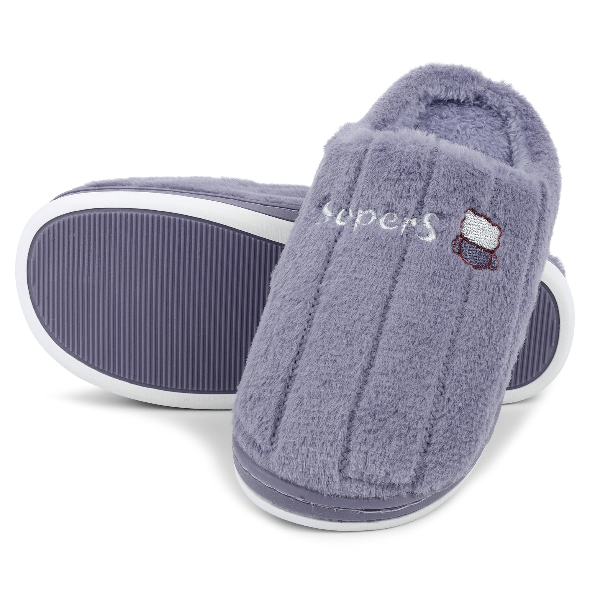 Indus Cloud Furry Slippers Men Women Winter Warm Plush Home Shoes Non-Slip Slides Couple Slipper Multicolour 1 Pair (8) (B0CJ73DHGK) Amazon Price History, Amazon Price Tracker