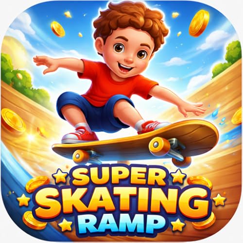 Super Skating Ramp - Extreme Skate Board Stunt Game