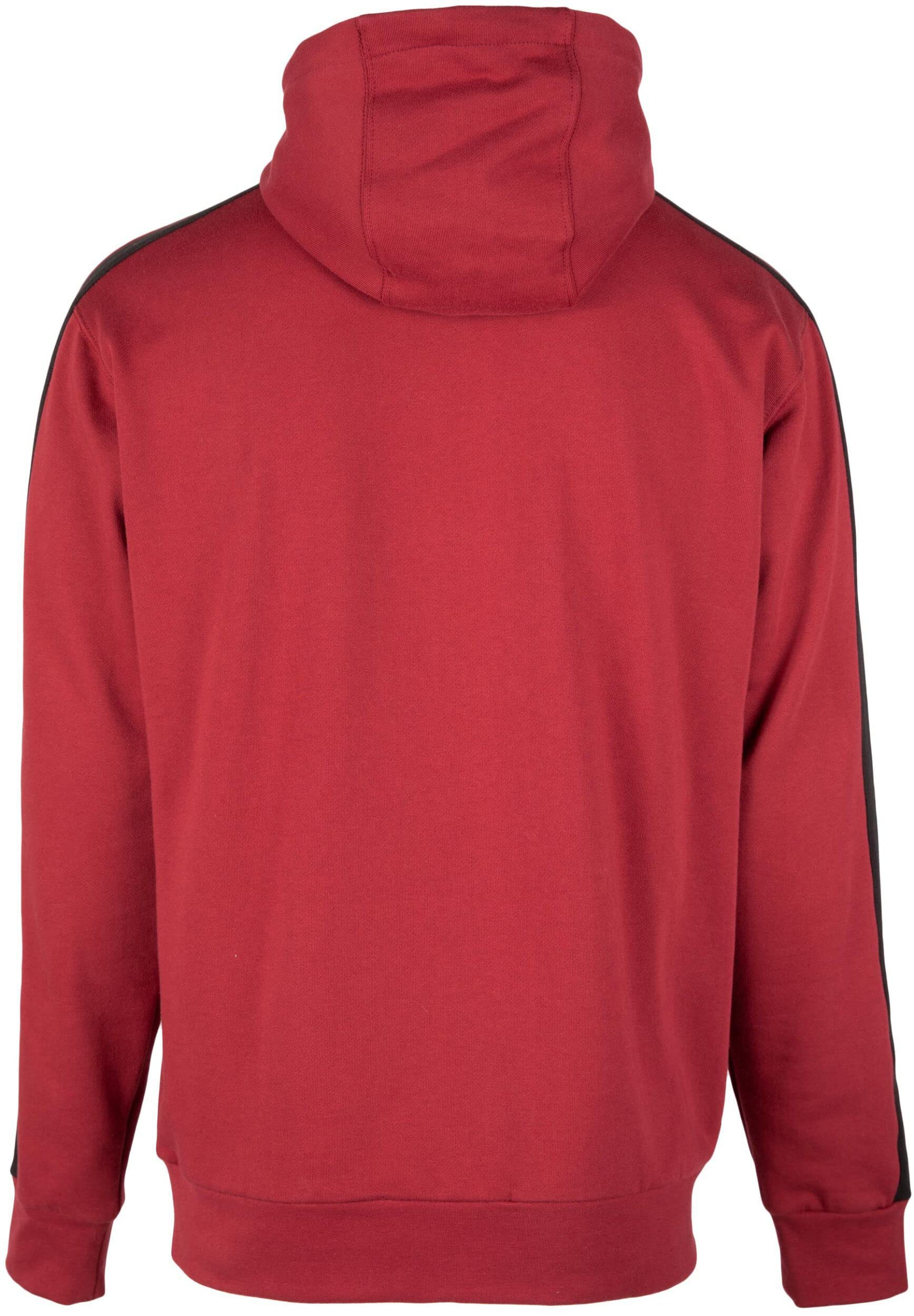 Gorilla Wear Banks Oversized Hoodie Burgundy Red/Black