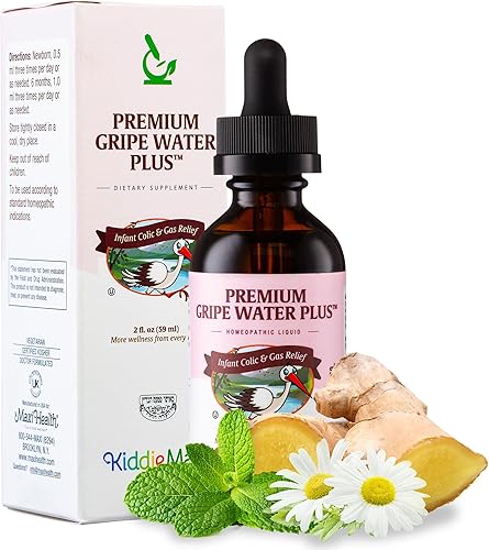 Miniatura 5 de Maxi Health Homeopathic Gripe Water for Baby - Cólico infantil, hipo, alivio de gases  Gotas de acción rápida a base de hierbas de primera calidad