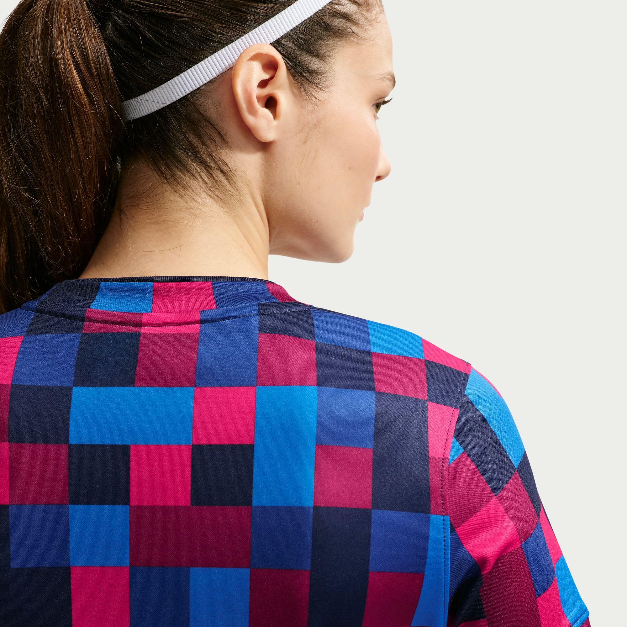 NIKE koszulka piłkarska rozgrzewka Kobiety Fc Barcelona Nike Dri-fit Fußball-pre-match-top Für Damen