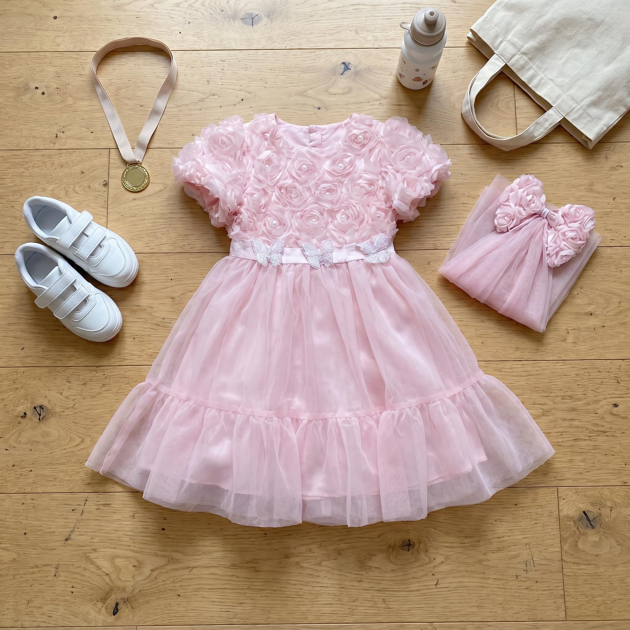 Uniforme Escolar Formal guarría Unisex para niñas, Vestido con, Numeric_120