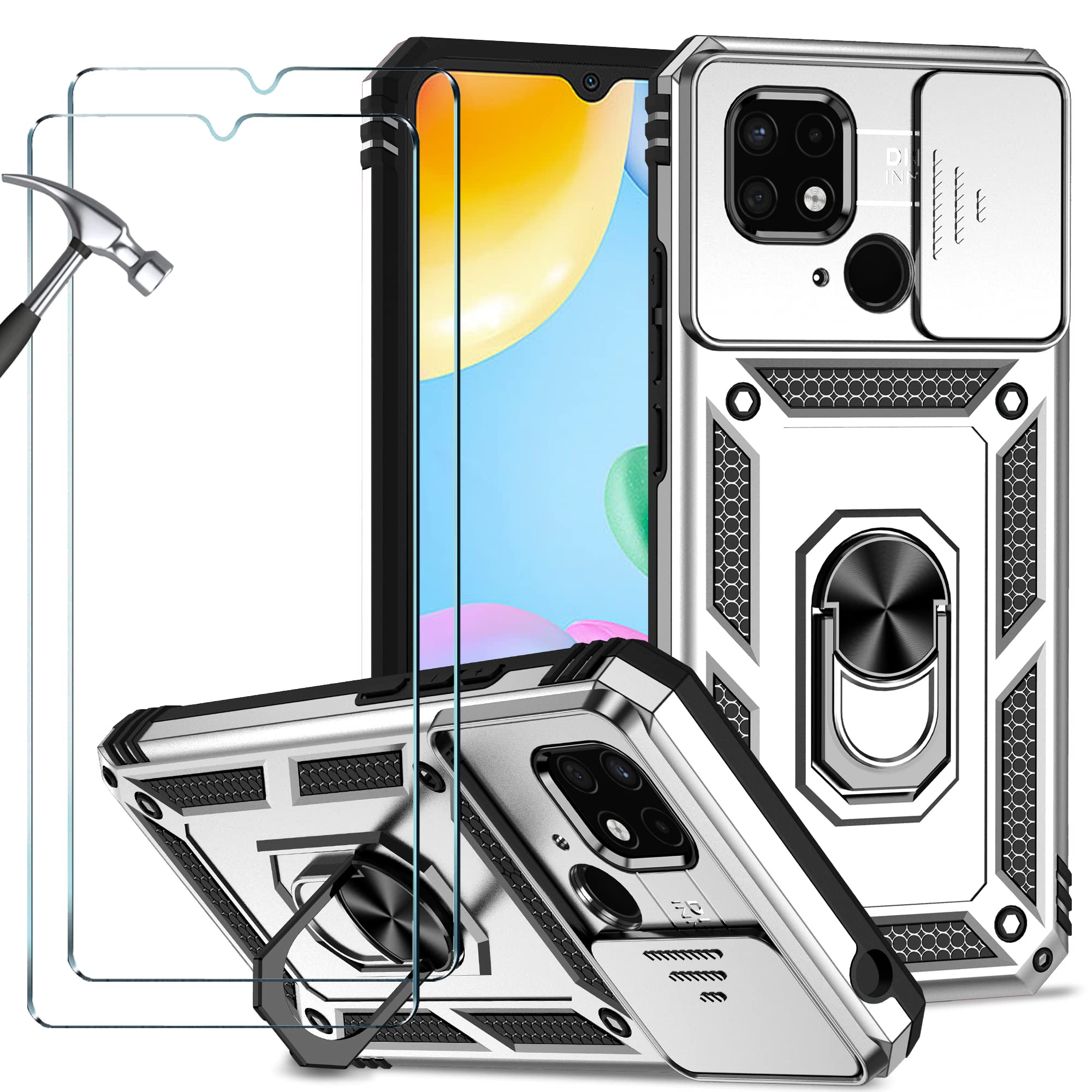 Per Xiaomi Redmi Note 9 Pro Custodia magnetica Supporto ad anello Armatura Custodie antiurto per Xiomi Redmi Note 9S 9Pro Max Note9S Cover posteriore – acquista a prezzi convenienti sul marketplace