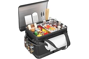HULISEN Utensil Caddy with Paper Towel Holder