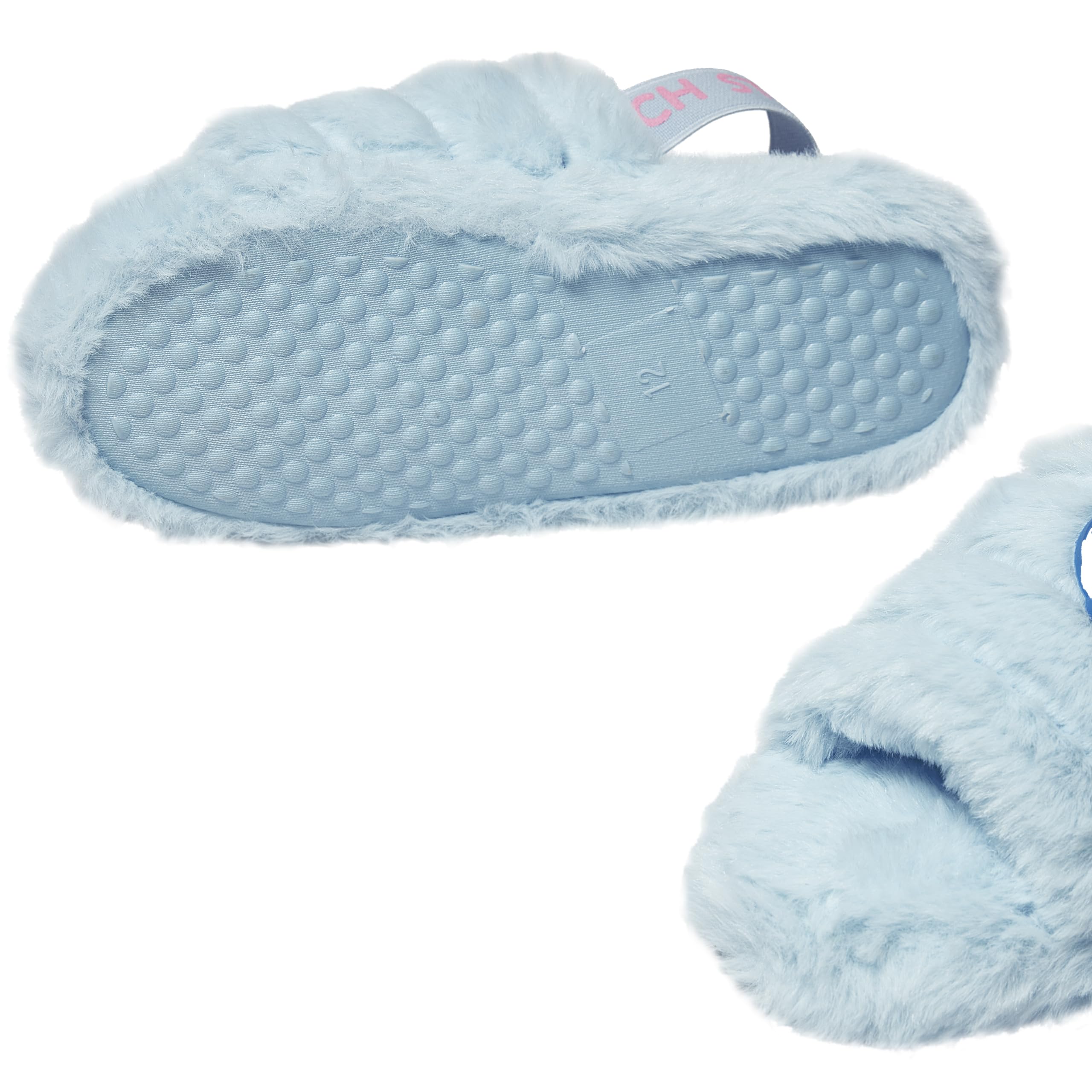 Kapcie Disney Stitch Dla Dziewczynek | Slajdy Stitch | Puszyste Slajdy | Kapcie Dla Dziewczynek