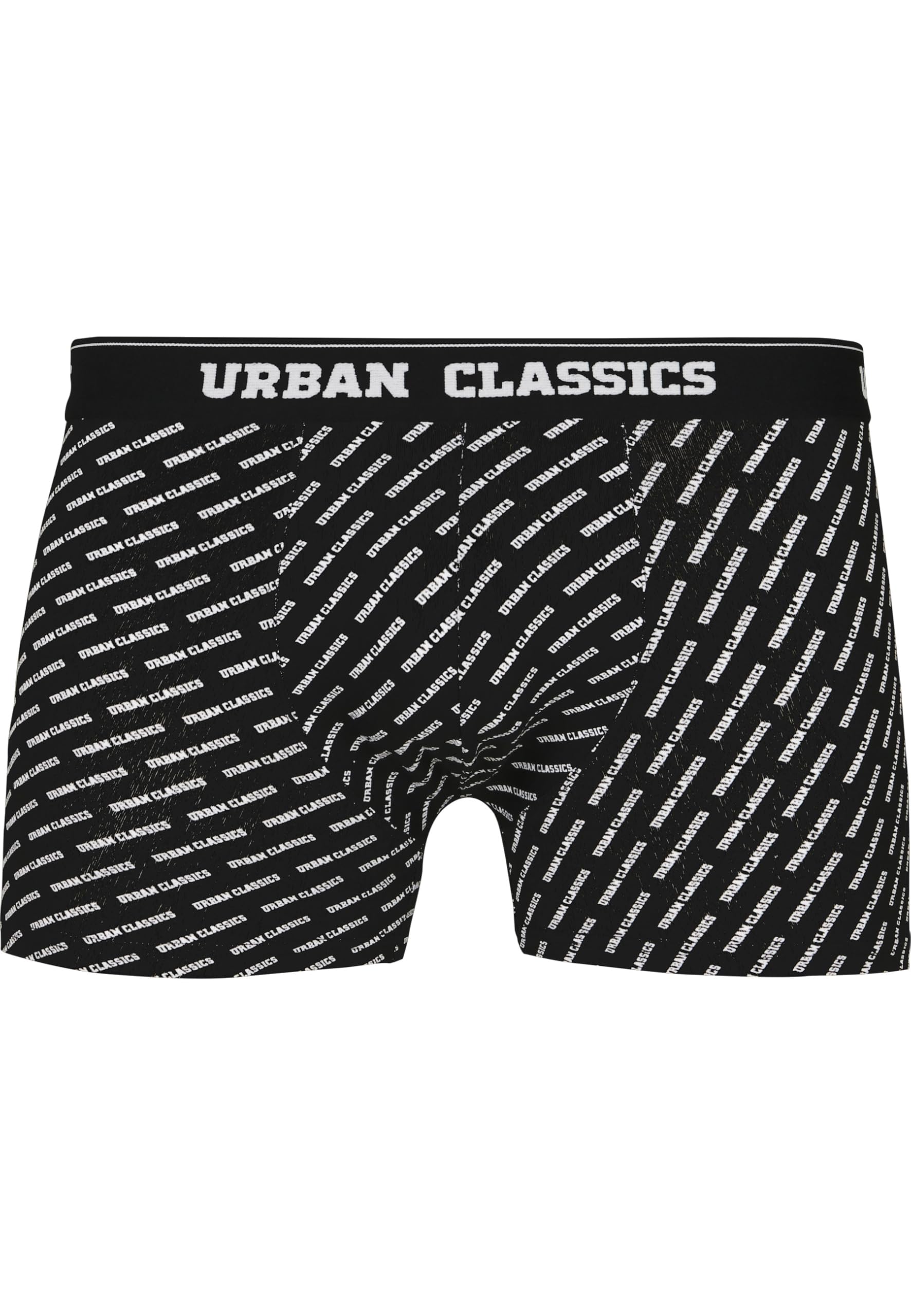Urban Classics Men's boxer shorts (pack of 5), Bur/Dkblu+wht/Blk+wht+aop+blk, S