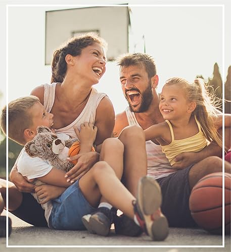 Miniatura 6 de DolliBu Oso marrón sentado con felpa de baloncesto, oso suave para abrazar, adorable juguete de peluche para jugar, lindo regalo de vida silvestre