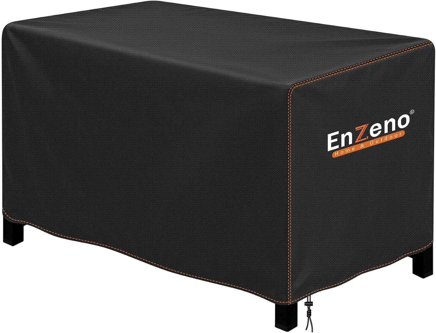 Enzeno Fire Pit Cover Round,37inch Outdoor Round Firepit Cover,Waterproof Oxford Cloth Patio Fire Cover for Outdoor Fire Pit,Fits 34-36 inch Gas Firepit/Bowl(37" Dia X 20" H)
