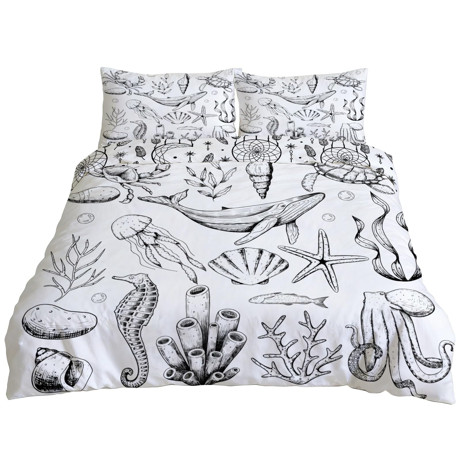 Housse de couette 200x200 cm vintage pour des nuits douces et cocooning