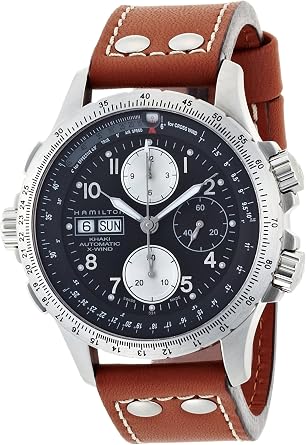 Hamilton Khaki H77616533 Orologio da uomo sportivo Orologio aviatore :  Amazon.it: Orologi