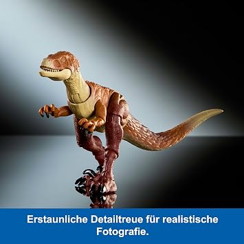 Mattel Jurassic World Hammond Collection Dinosaur Action Figure Ornitholest Premium Design with Realistic Eyes 18 Joints and Additional Claws JKM91 [Multicoloured]