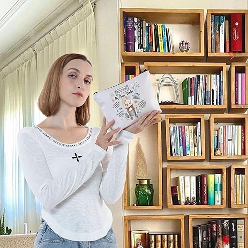 Miniatura 7 de G2TUP Anne Novel Inspire - Bolsa de maquillaje Anne Shirley Fans bolsa de cosméticos Anne Green Fans Neceser Libro Amantes Regalo, Una bolsa de