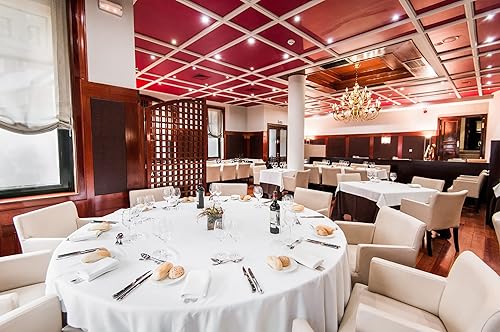 Miniatura 6 de REWOMC Paquete de 10 manteles redondos de 120 pulgadas, mantel de poliéster blanco para mesa redonda, resistente a las manchas y a las arrugas,