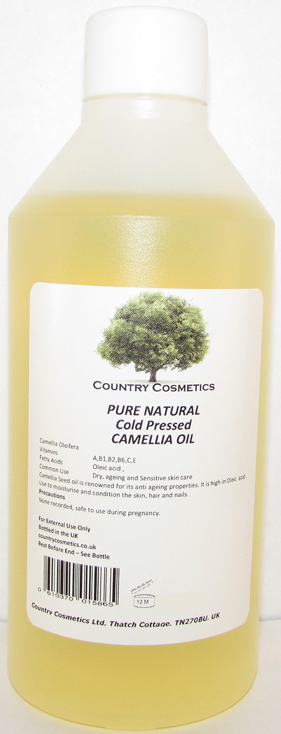Pure Natural Camellia (Tea Seed) Oil 50ml