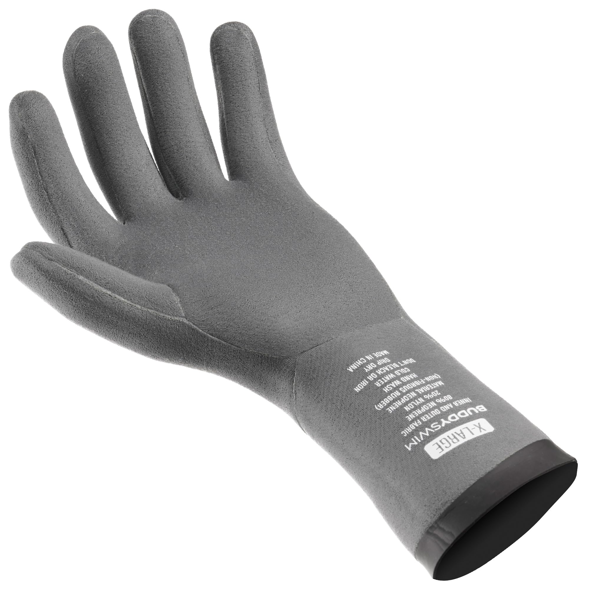 Guantes Neopreno 2.5 mm para Natación en Aguas Abiertas. Guantes Neopreno para Las Manos Aislante del Frío, para Buceo, Submarinismo, Snorkel, Surf, Pesca Submarina y Trabajos en el Agua