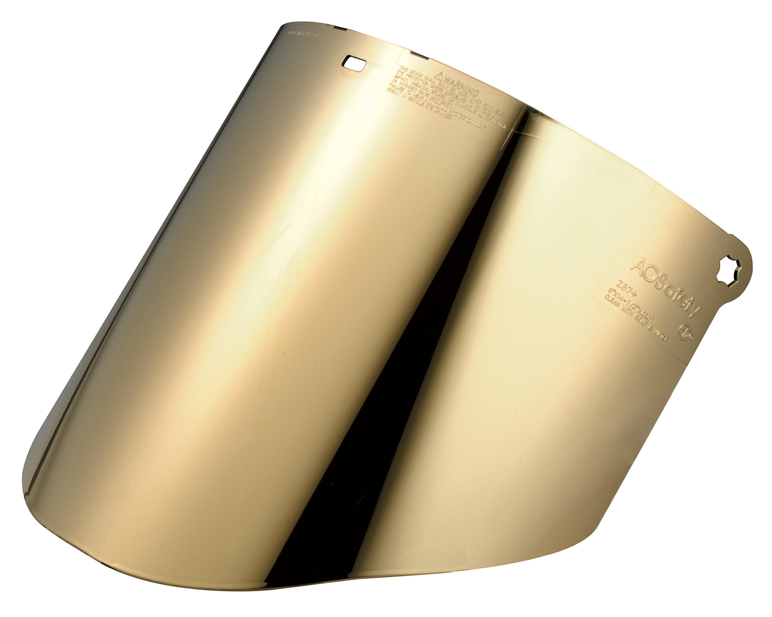 3M WCP96CG Dark Green Polycarbonate Face Shield Window - 14.5 in Width - 9 in Height - 078371-82604 [PRICE is per EACH]