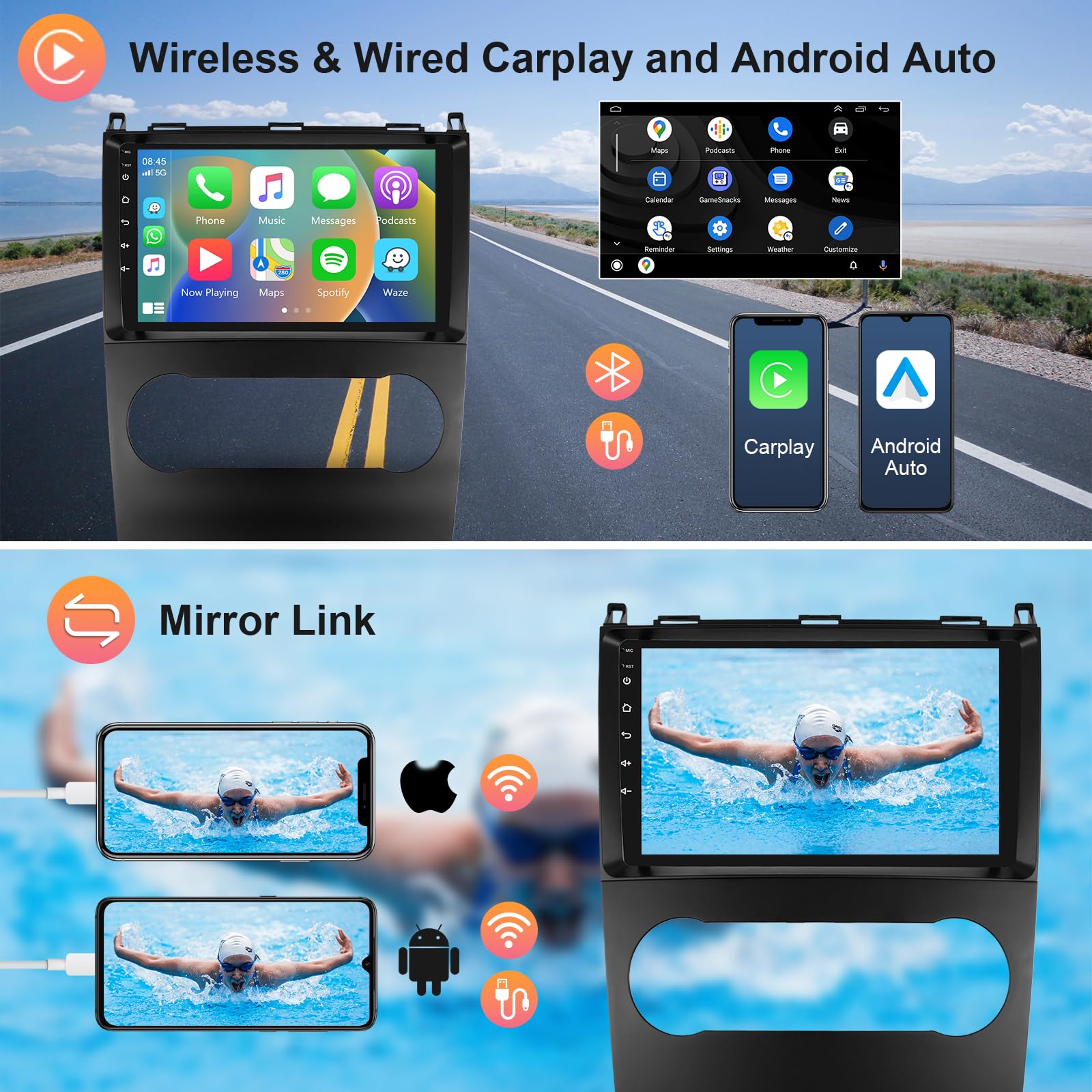 Mercedes Sprinter CarPlay / Android Auto nachrüsten | Typ 902, 903, 906 Mercedes Sprinter CarPlay / Android Auto nachrüsten | Typ 902, 903, 906