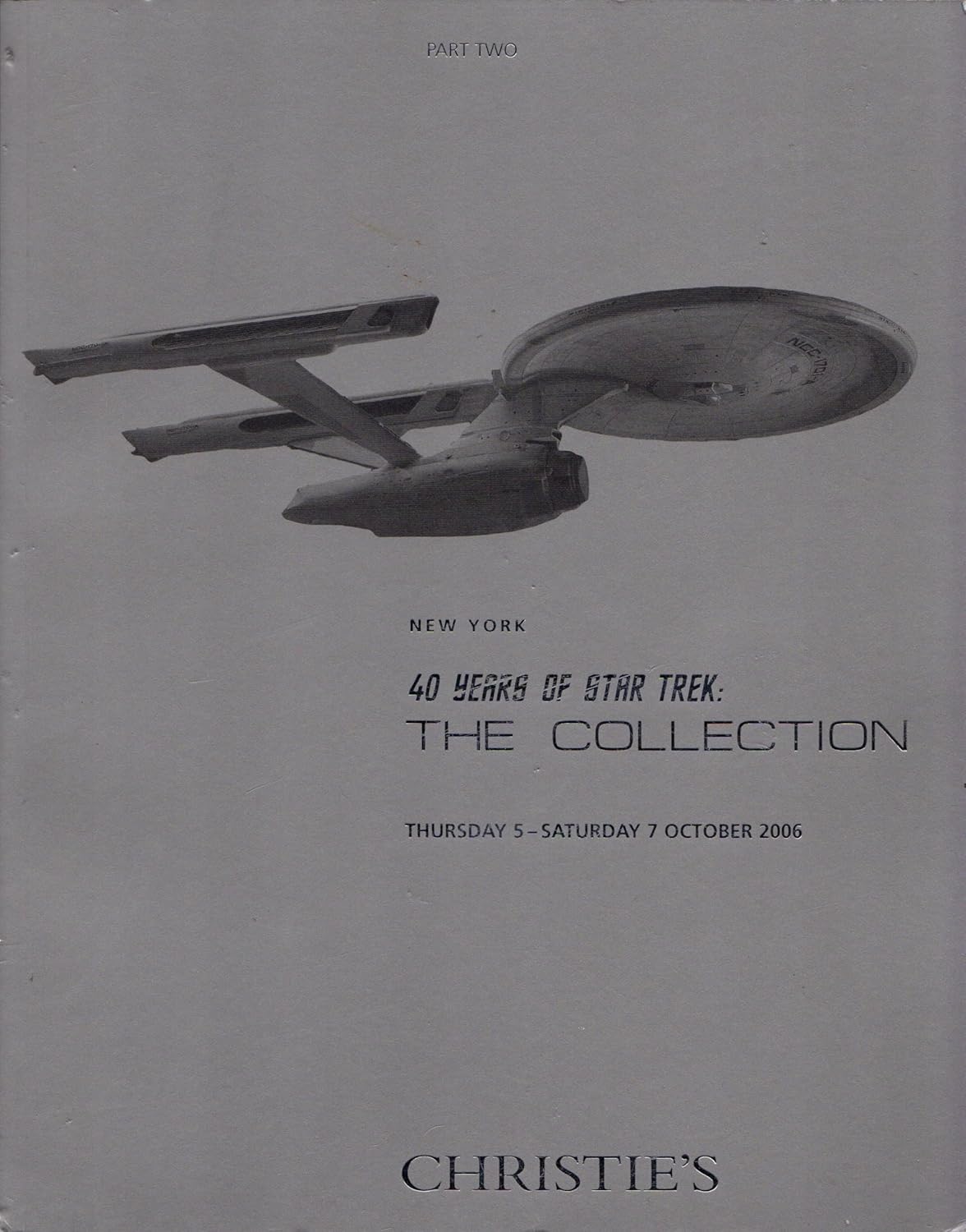 40 Years of Star Trek The Collection, Volume Two (Christie's Auction