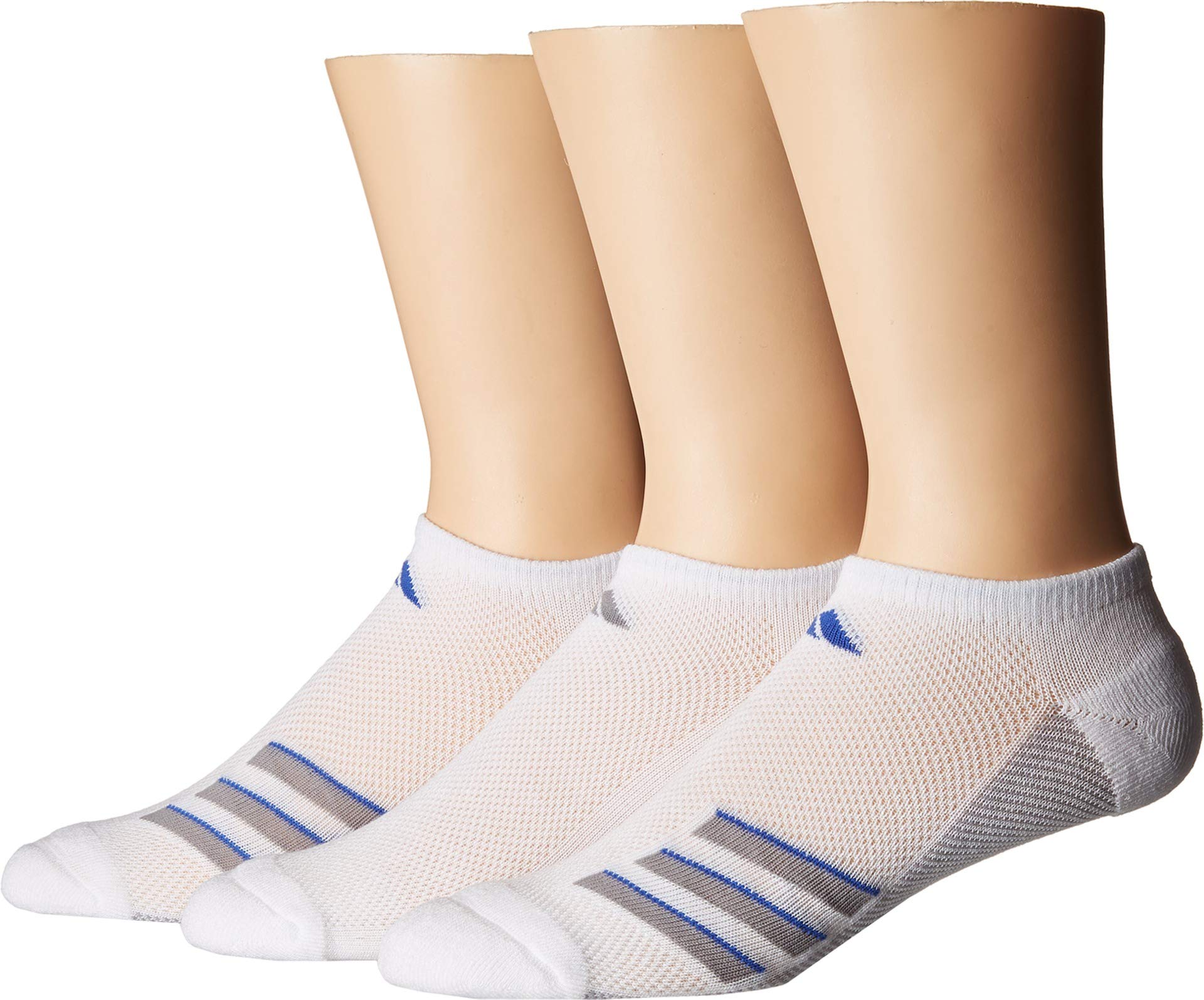 Adidas Mens Superlite Stripe No Show Socks Pair Desertcart