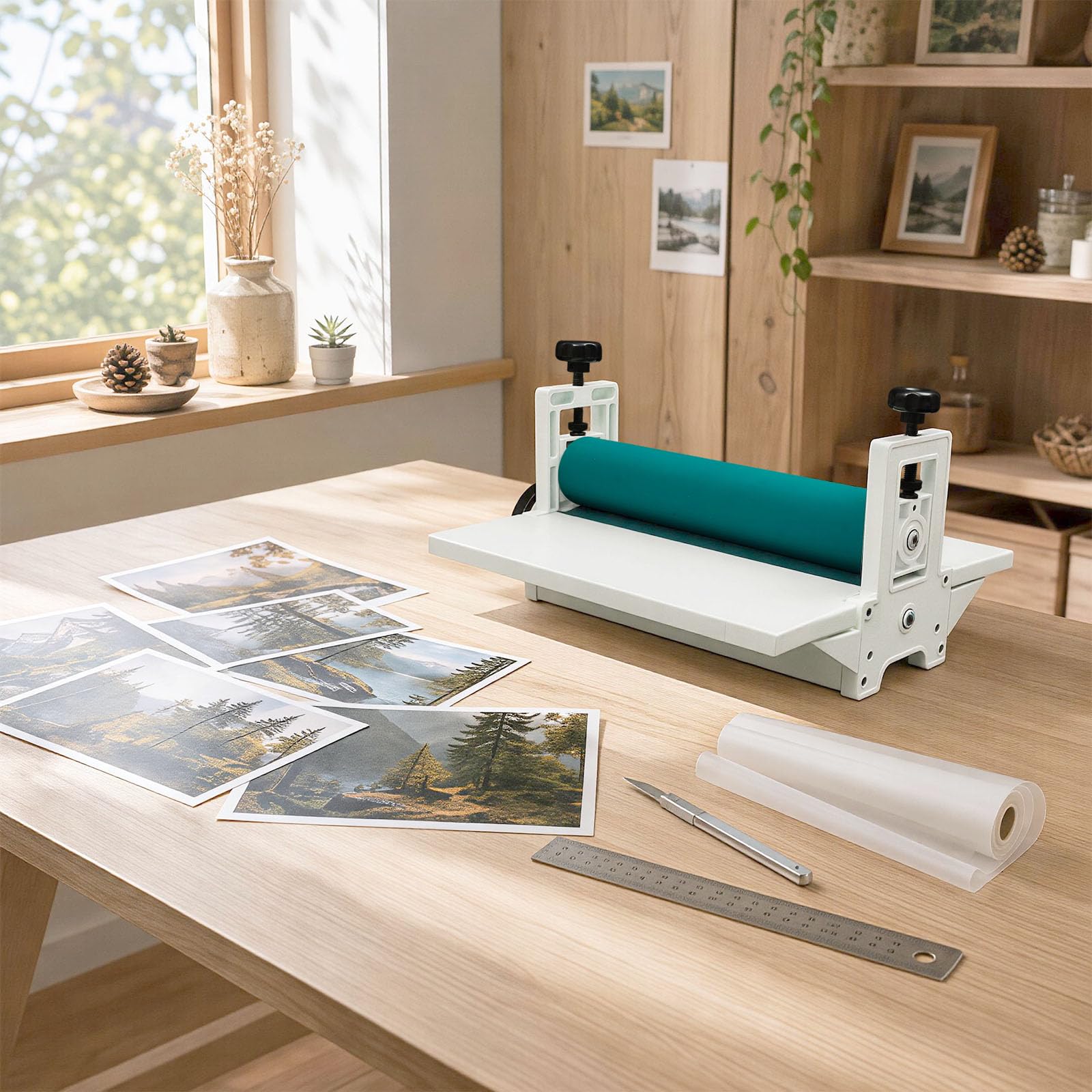 Plastificatrice, Laminatore manuale a freddo, Laminatore Laminatore