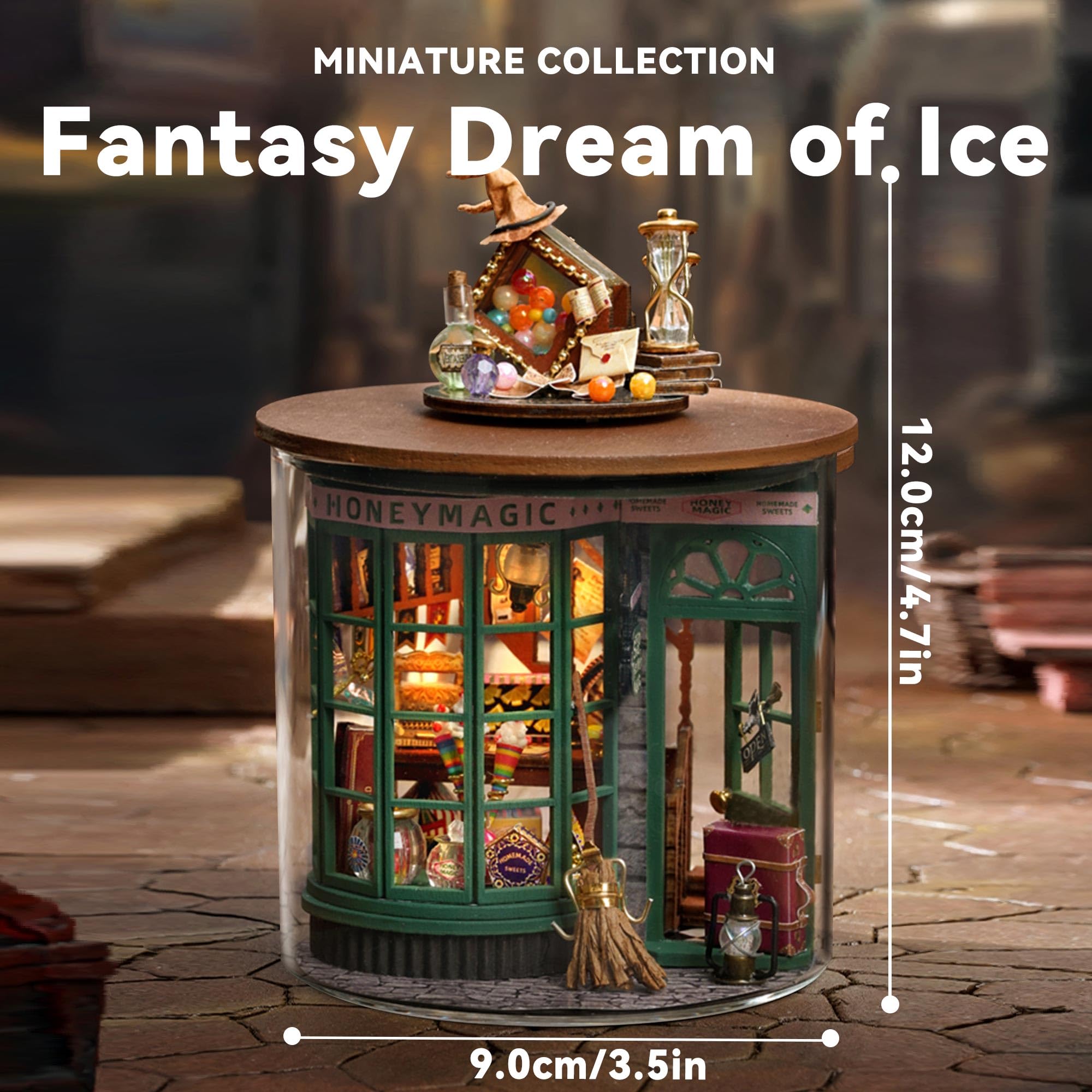 Amazon.com: Flever Dollhouse Miniature DIY House Kit Creative Room