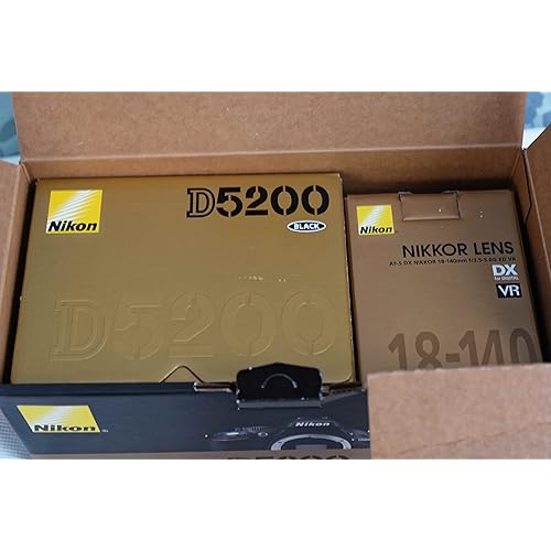 Nikon D5200 24.1 MP DX-Format CMOS Digital SLR Camera with 18-140mm VR NIKKOR Zoom Lens (Discontinued by Manufacturer)