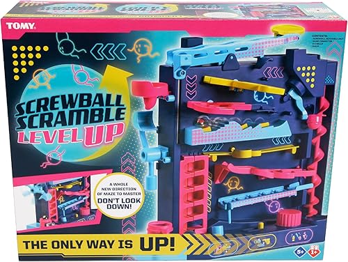Miniatura 6 de Screwball Scramble Level Up - Carrera de obstáculos cronometrada para niños - Juegos cooperativos para niños y juguetes de construcción de