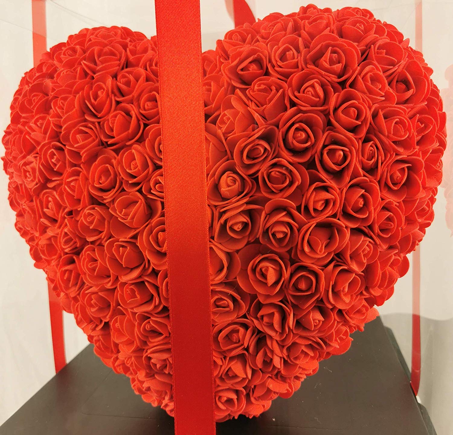 NADIR Roses bear (Heart with Santa Hat)