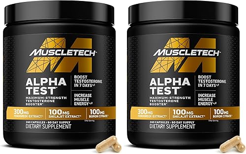 Miniatura 7 de MuscleTech Amplificador de testosterona, MUS1043/100/101, 1