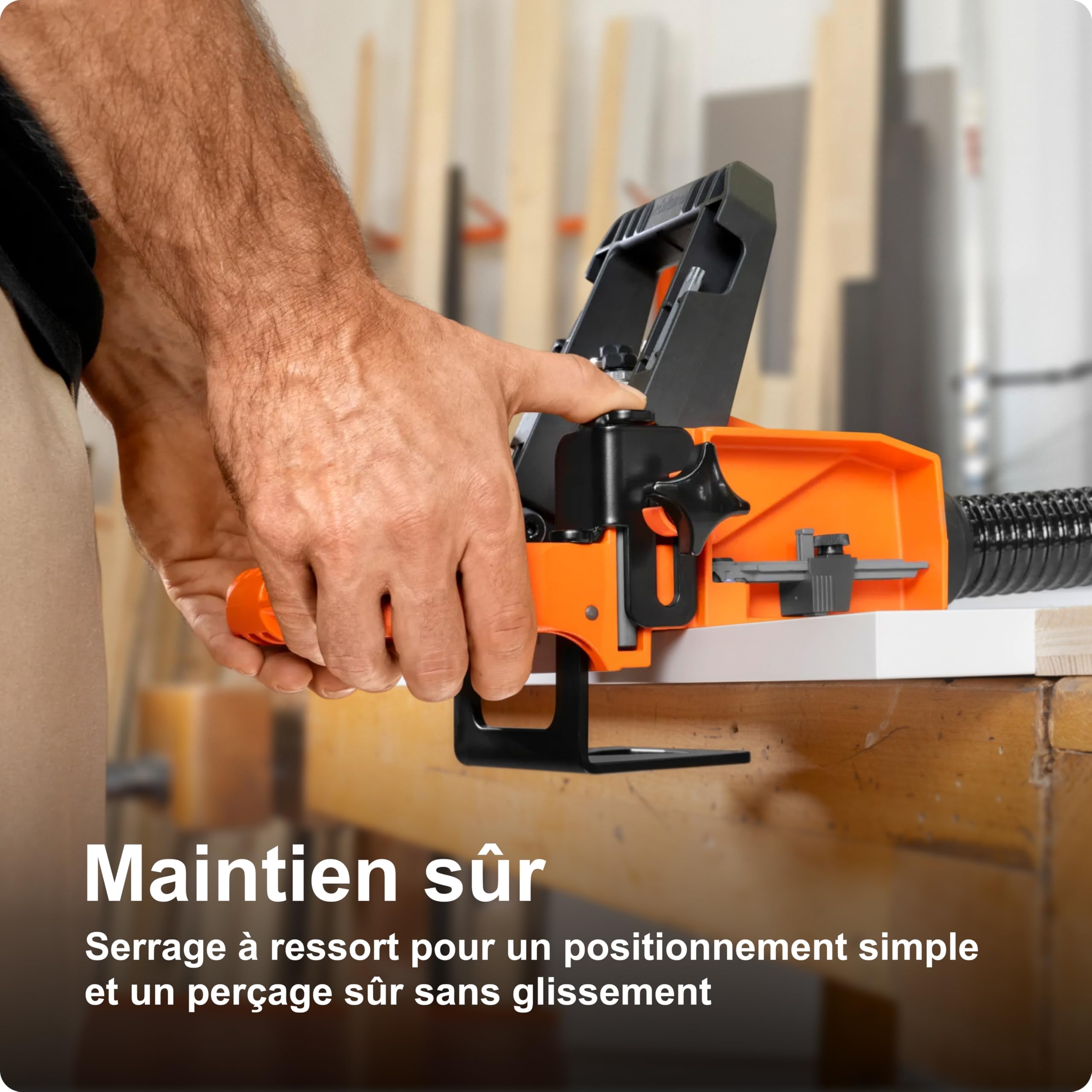 Blum ECODRILL - Traitez les charnières en un tour de main