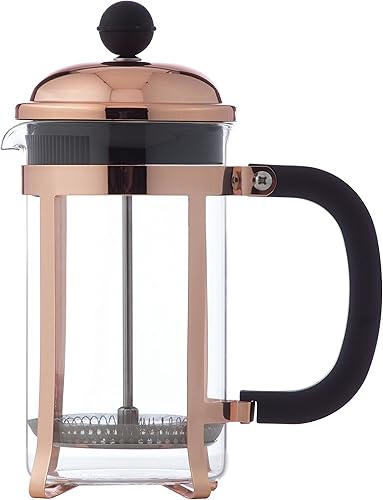 Cafetera eléctrica con prensado francés, Cobre