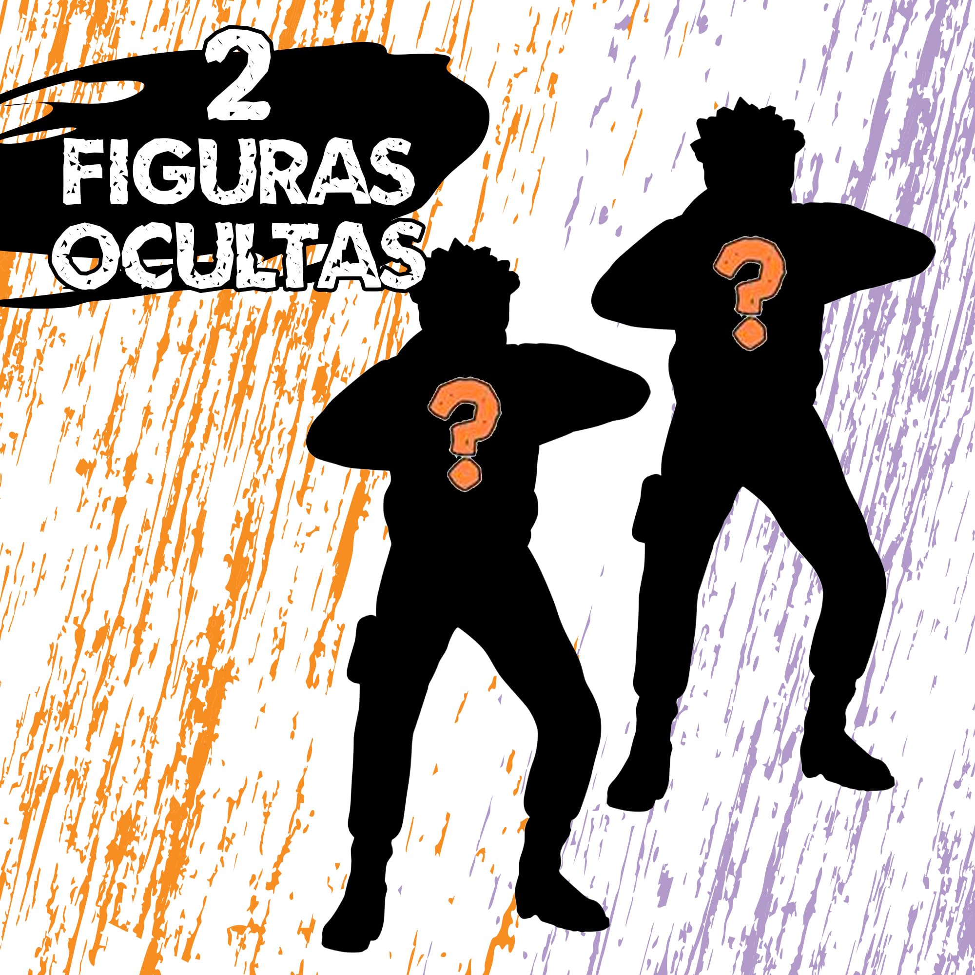 Bizak Naruto 64111280-2 Figuren in Deluxe-Box, 7 cm, enthält 2 versteckte Sonderedition-Figuren, ab 6 Jahren