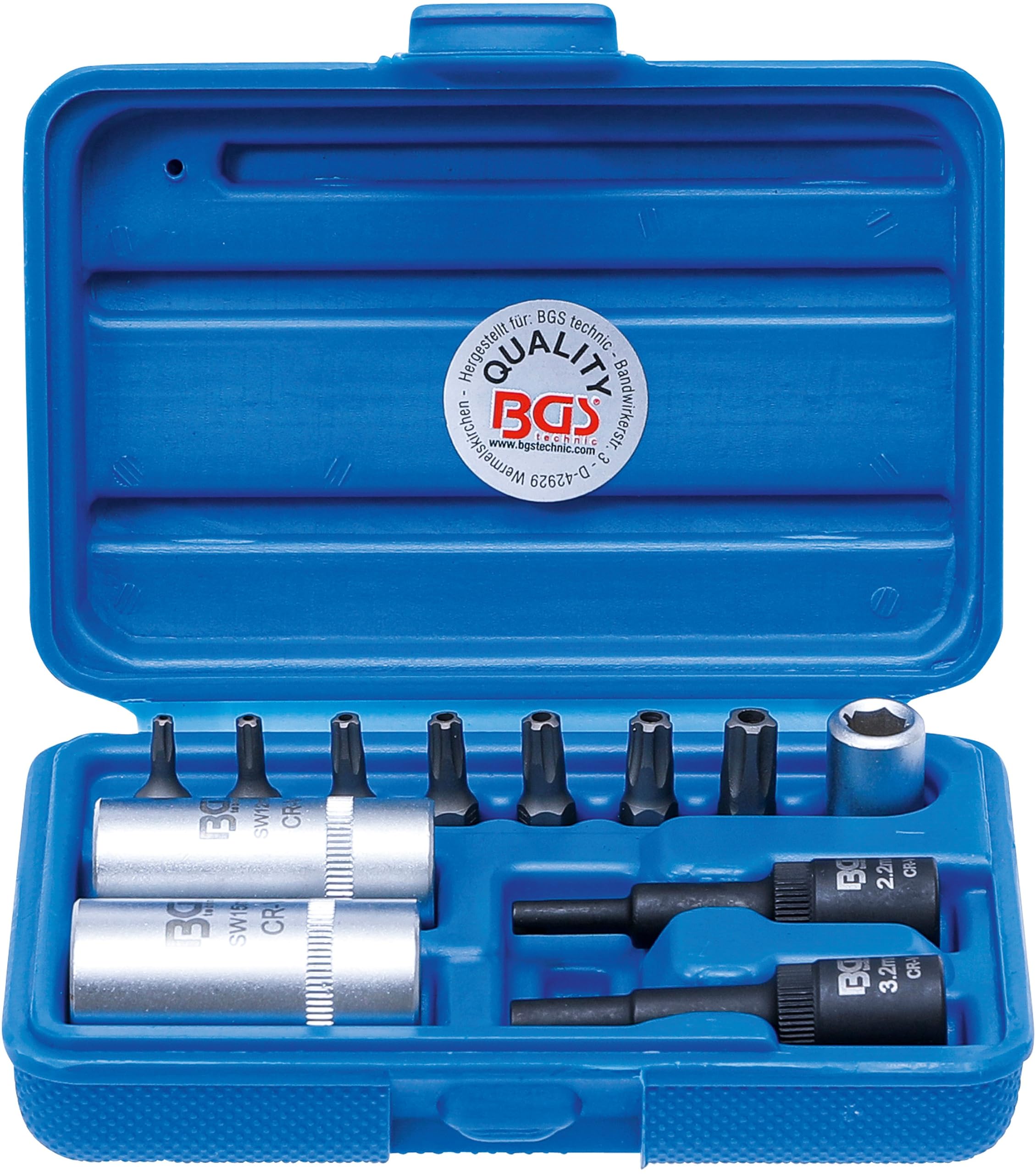 Jeu de douilles spéciale air conditionnée BGS 2275 pour outillage de climatisation automobile