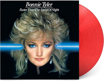 Faster Than the Speed of Night - 25th Anniversary Red Vinyl por Bonnie Tyler, capa do álbum