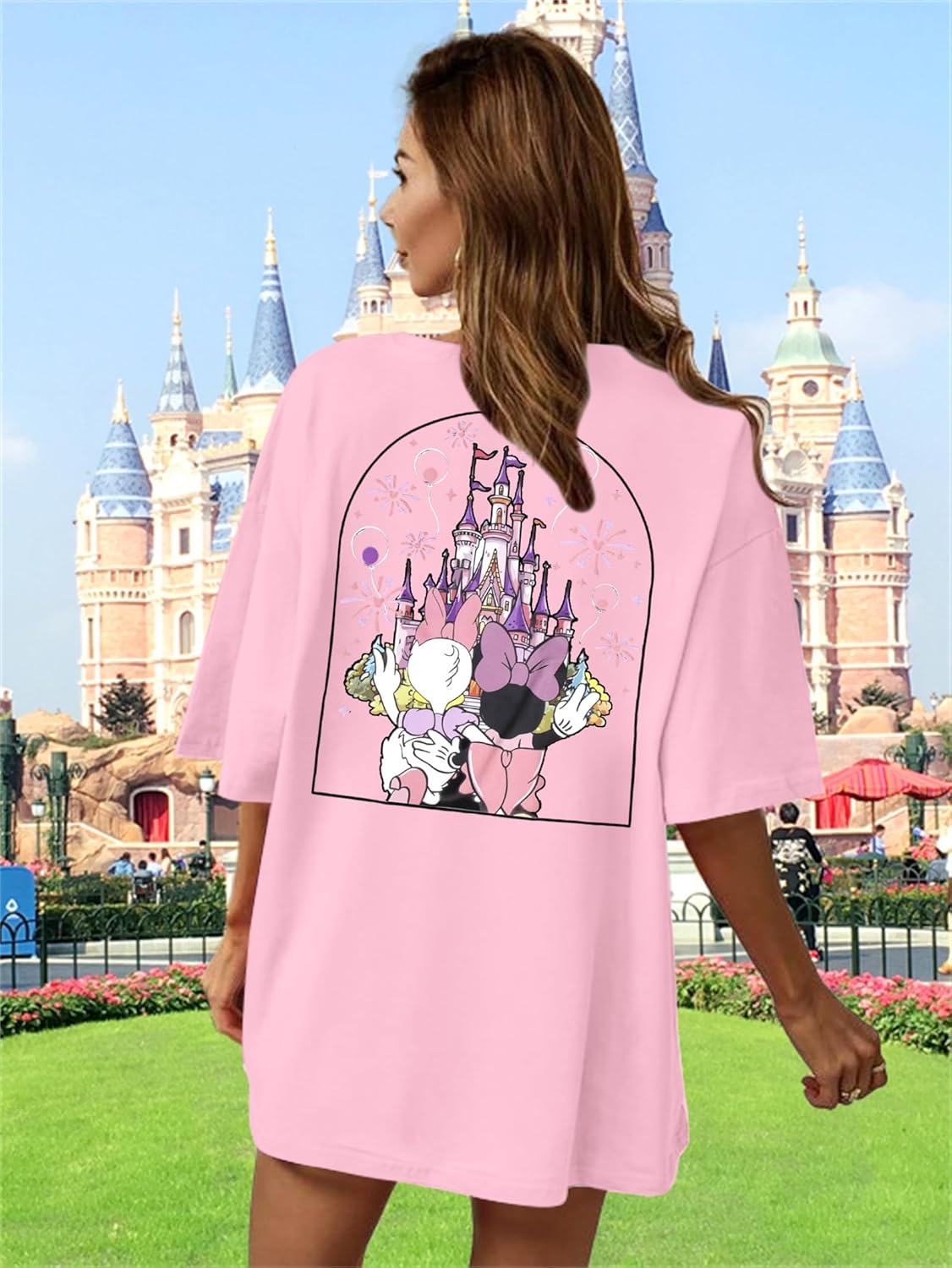 Magic Kingdom Shirt Women Girls Just Wanna Have Fun Shirt Girls Trip T-Shirt Cute Magical Tee Summer Vacation Tops - Image 6