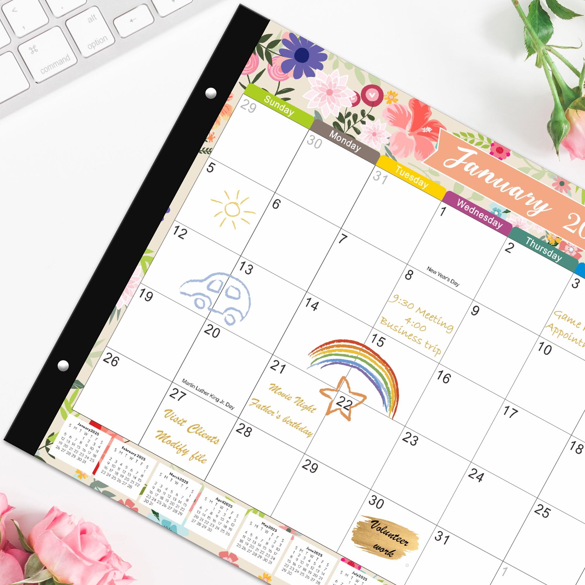 Large Desk Calendar 2024, October 2023 to June 2025, 22 large-desk-calendar-2024-october-2023-to-june-2025-22-x-17-desk-pad-2024-desk-calendar-with-corner-protector-for-office-or-home-planning-and-organization-amazon-de-stationery-office-supplies