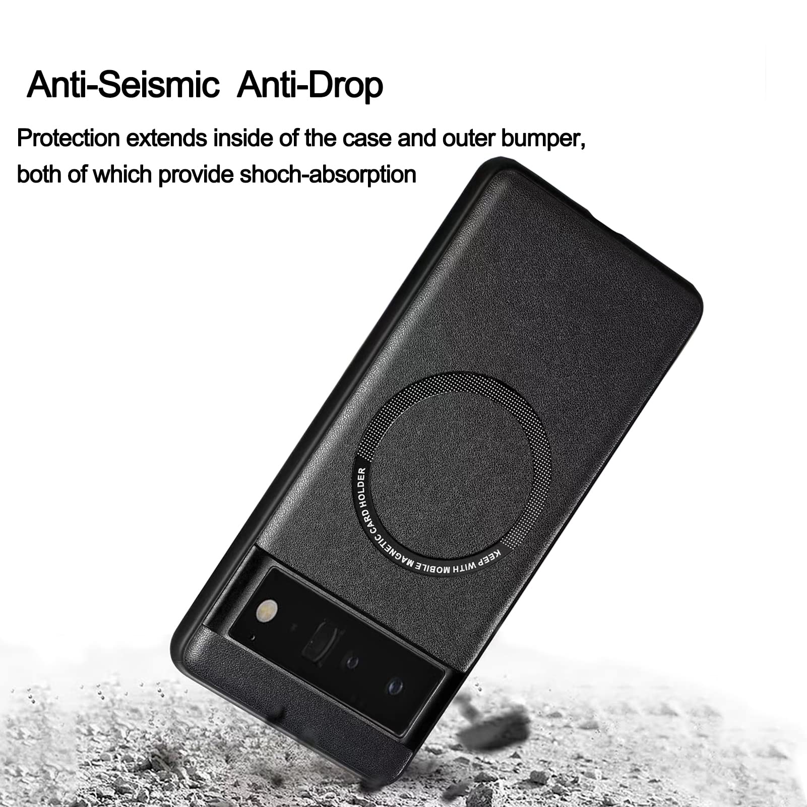 Amazon.co.jp: Guizzcg for Google Pixel 5 ケース [Magsafe対応