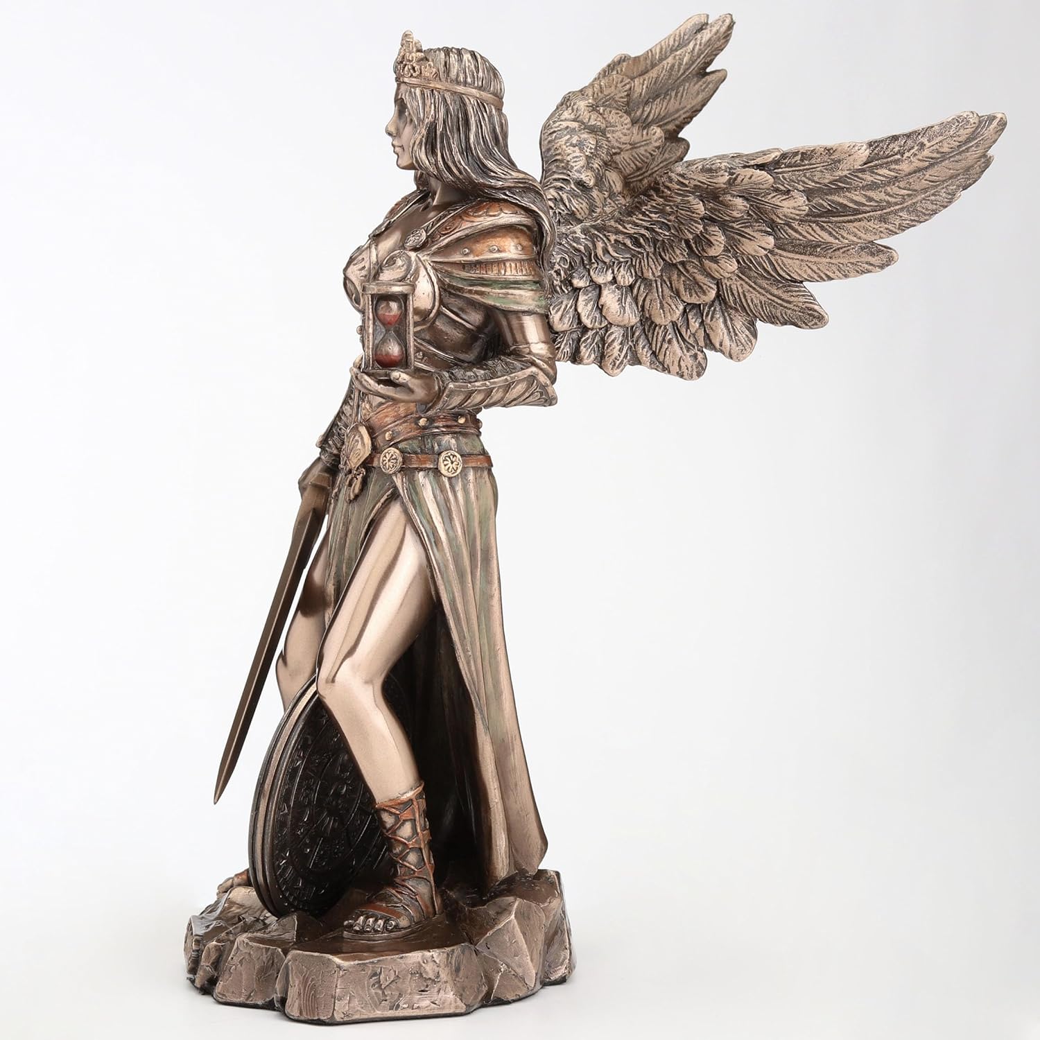 Veronese Design 8 1/2 Inch Nemesis The Greek Goddess of Retribution Cold Cast Resin Bronze Finish Sculpture