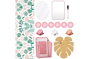 15-Piece Locker Organization and Decor Kit: Tropical Style