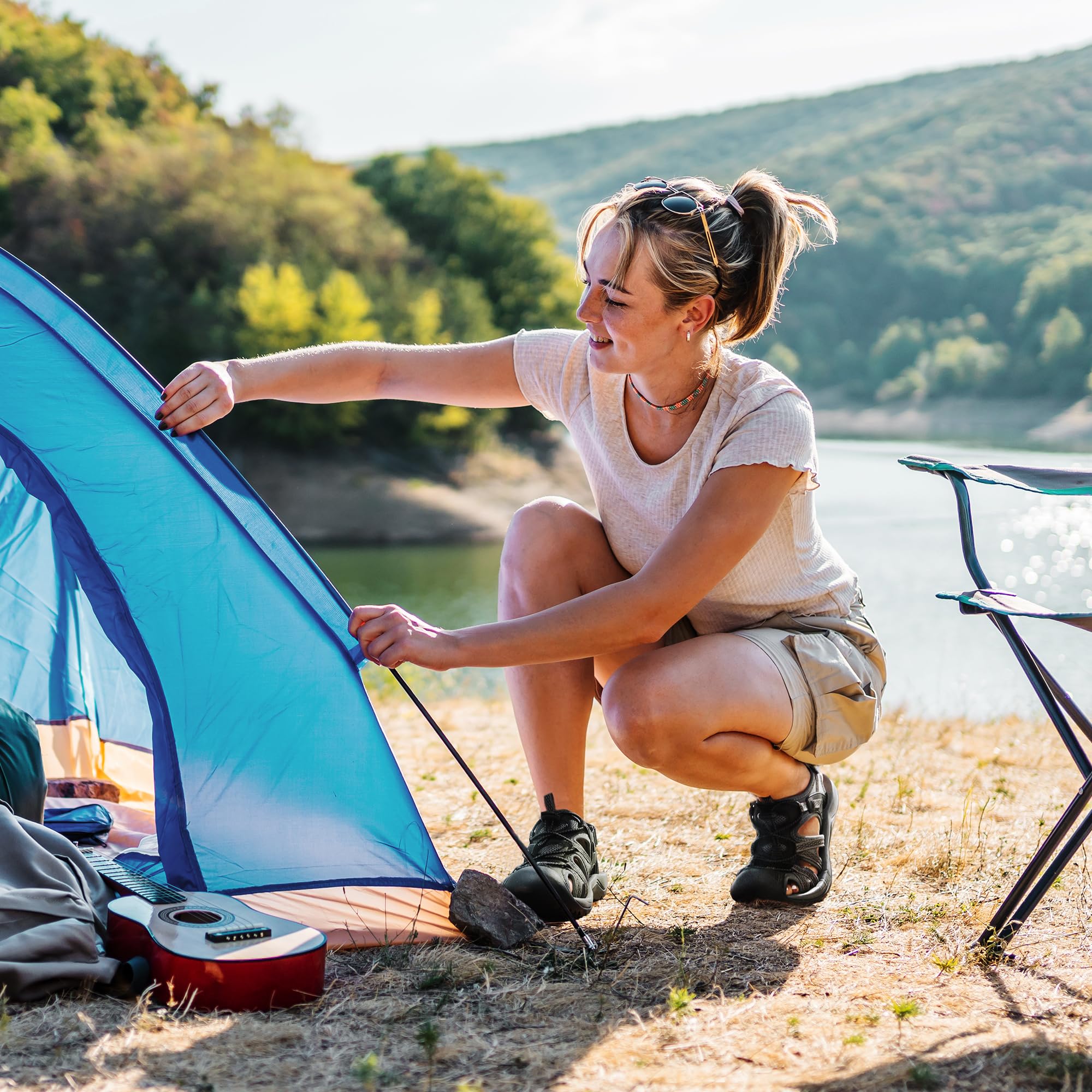 DREAM PAIRS Sandali Estivi da Donna Sportivi Sandali da Trekking Scarpe da Spiaggia Antiscivolo con Soletta in EVA