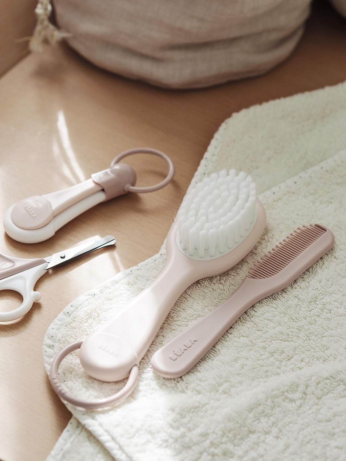 Toilette De Bebe Bebe Et Puericulture Beaba Set Accessoires Toilette Bebe Enfant Pour Thermometre De Bain Peigne Brosse Old Pink Coupe Ongle Ram Mount Co Uk