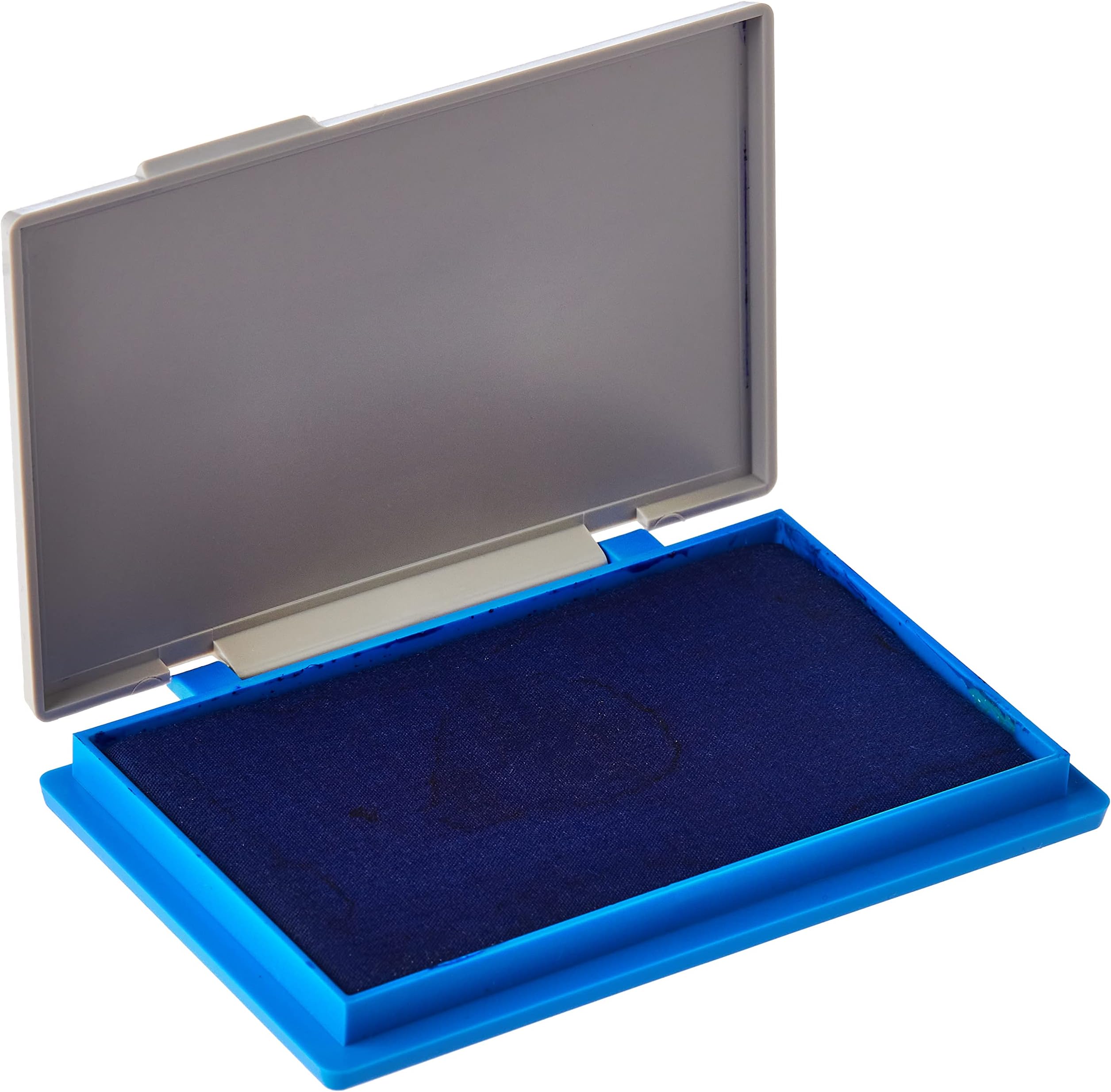 Pelikan Plastic Case Stamp Pad, Blue, 11 cm Length x 7 cm Width