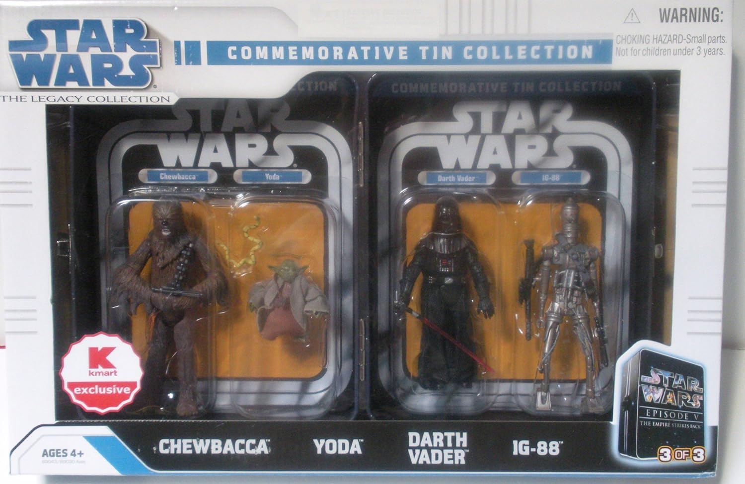 Star Wars The Legacy Collection Exclusive Commemorative Tin Collection Episode V (Set 3 of 3)