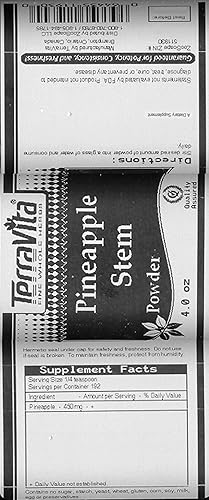 Miniatura 2 de Polvo de tallo de piña (4 oz, ZIN 511930)