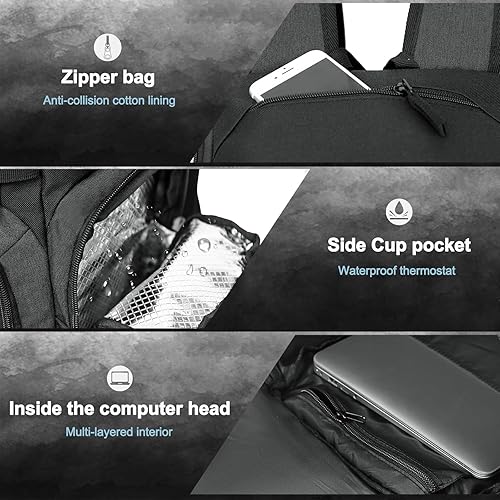 Miniatura 3 de Mochila de baloncesto grande para deportes, bolsa de gimnasio con compartimento para pelotas y compartimento para zapatos para almacenar zapatos