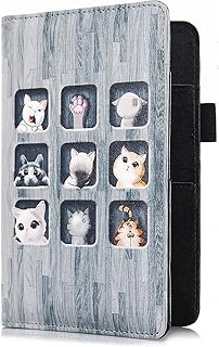 Menesia Server Book Organizer for Waitress,Waiter Serving Book,Waitstaff Server Order Pads,Guest Checks Books Holder Fit Server Apron(Cute Cat)